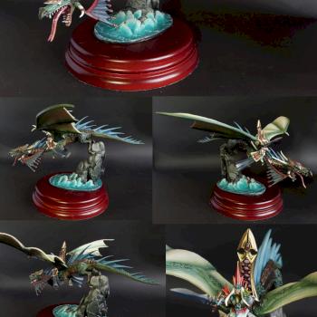 Dragon rider warmage by Loki_Arkaniel