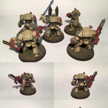 Dark Vengeance Deathwing Terminator Squad by RoundMan