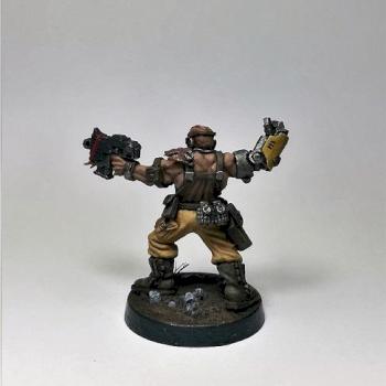Ork Hunter Sergeant by Bear