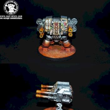 Space Marines Dreadnought by cool-minis.com