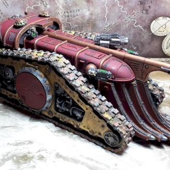 Mechanicum Triaros Conveyor by TheHoodedMan