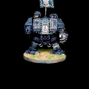 Space Marines Iron Hands Dreadnought by cool-minis.com