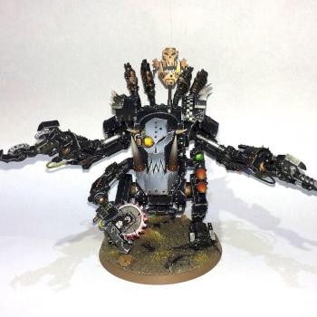 Ork Deff Dread by rastapaint
