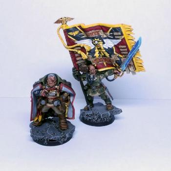 Ursakar Creed & sergant Kell by Melhar