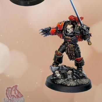 Ezekyle Abaddon, First Captain of the Sons of Horus by Capt Vovan