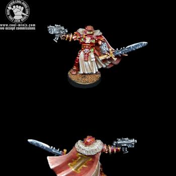 Daemonhunter Inquisitor power sword bolt pistol by cool-minis.com