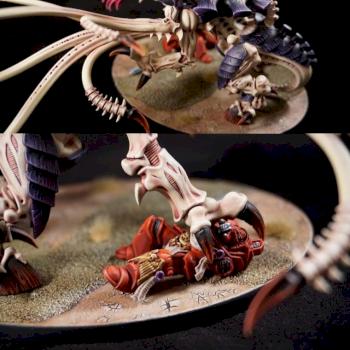 Tyranid Toxicrene by frankencowx