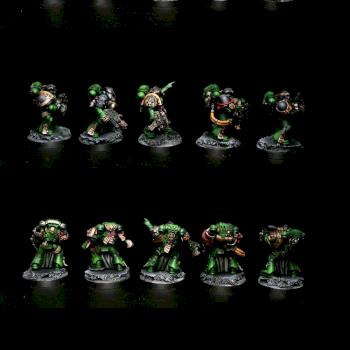 Salamanders Veteran Squad by goblet