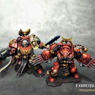 Space Hulk - Blood Angels Terminators by exorcito