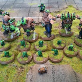 Blood Bowl Ogre Team by Rekrom