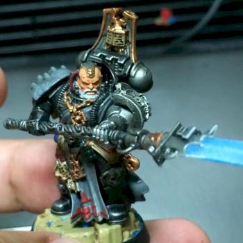 Arsynos, Deathwatch Librarian of the Space Sharks by Proximo