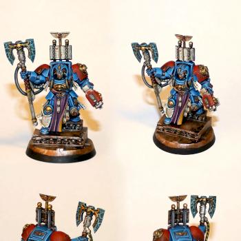Blood Angels Librarian in Terminator Armour by walles-ru