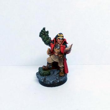 Cadian Commissar by Melhar