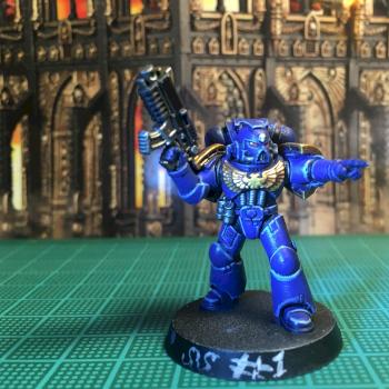 My first Space Marine by LevelOfDetail