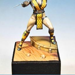 Deadly Girls: Burning Spike painted by Aphorys