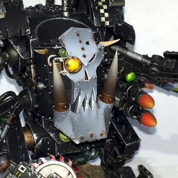 Ork Deff Dread by rastapaint
