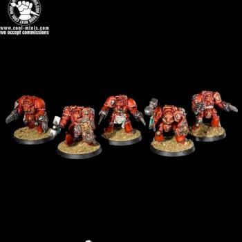 Space Marine Terminator Close Combat Squad by cool-minis.com