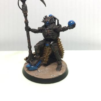 Necron Overlord by meilix