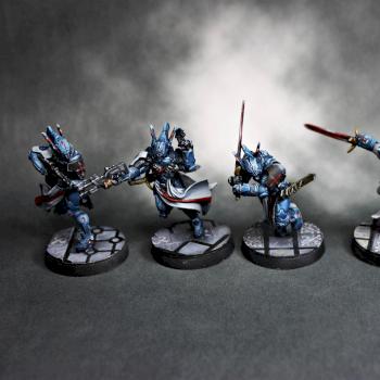 Infinity - Panoceania - Caballeros Santiago / Knights Of Santiago by exorcito