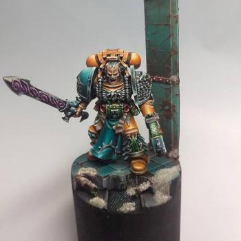 Lost Space Marine by emrodeus