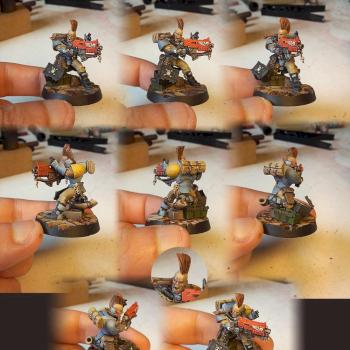 Space Wolves scout with boltgun #3 by VinZ