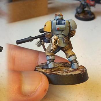 Space Wolves scout with Sniper rifle #3 by VinZ