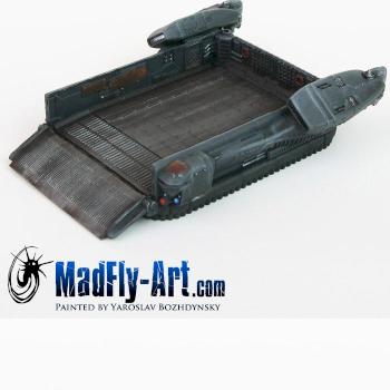Kraken Hovercraft by MadFlyArtStudio
