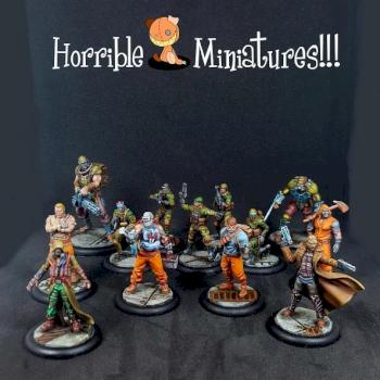Scarecrow Crew - Batman Miniature Game by Horrible_miniature