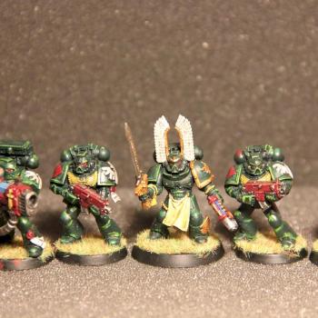 Dark Angels tactical squad by DevCoRy