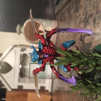 Tyranid warrior by Brother Neb