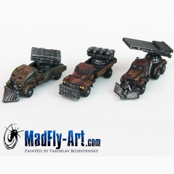 Storm Wagons by MadFlyArtStudio