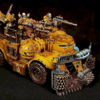 Genestealer Cult Goliath Rockgrinder by Kneeil