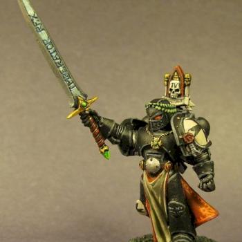 Black Templars Emperor's Champion by mikecarrero