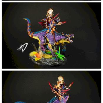 Saurus Oldblood On Carnosaur by OperStrike