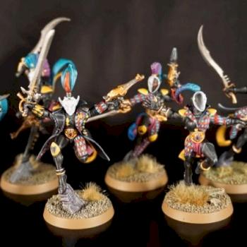 Eldar Harlequins by frankencowx