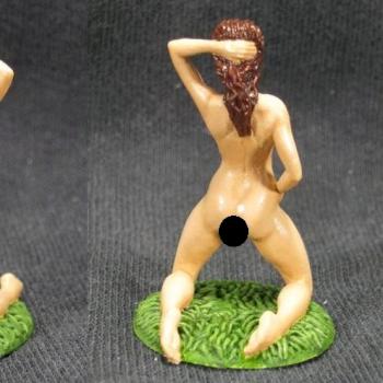 Naked elfine female by Vyrin