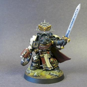 Black Templars Terminator Champion by mikecarrero