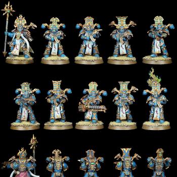 THOUSAND SONS RUBRIC MARINES by Kronid