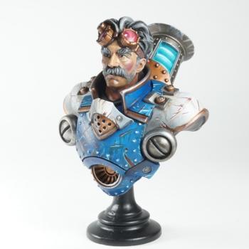Captain Nemo Privateer Press Bust by Joel M