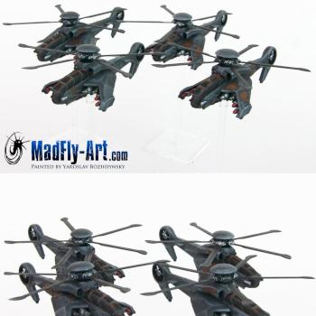 Cyclone Helicopters by MadFlyArtStudio