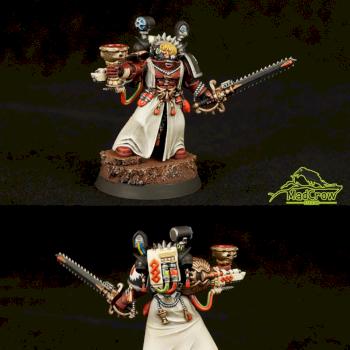 Flesh Tearers Sanguinary Priest by Mad Crow Studio