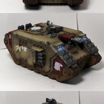 Land Raider Crusader by Shweeble