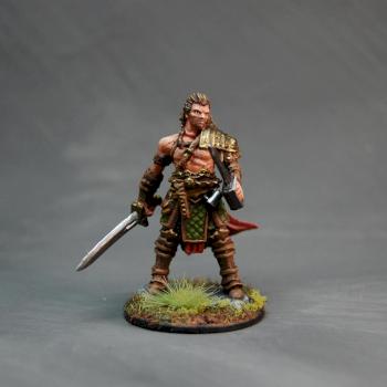 Pathfinder Deep Cuts Human Male Fighter by Afet bint Tuzani