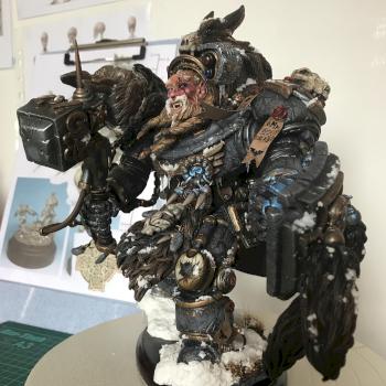 Space Wolf Terminator by John Regan