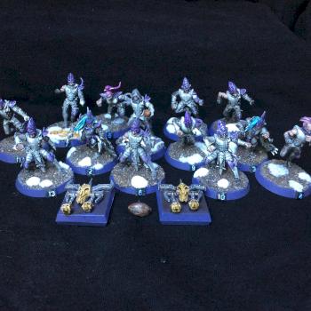 Blood bowl dark elves by tyyler
