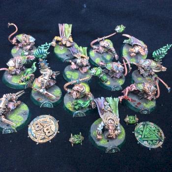 Skavens team Blood bowl by tyyler