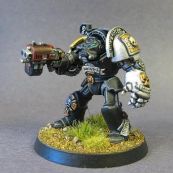Imperial Fist Death Watch by mikecarrero