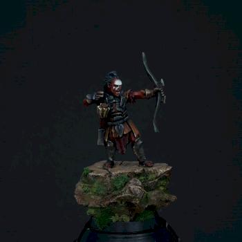 Lurtz- Uruk Hai leader (Games workshop-Lord of the Rings) by RUSTEDPLATE STUDIO