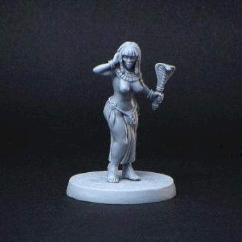 Egyptian Maid (sculpting) by Brother Vinni