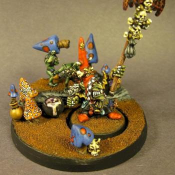 Night Goblin Shaman by mikecarrero